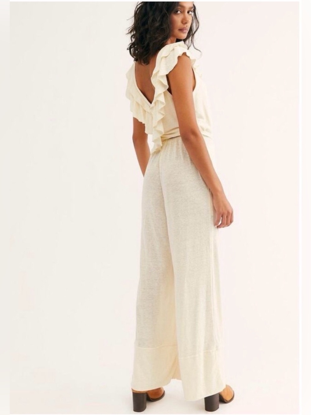 Free People Beach “Calluna” Wide-Leg Jumpsuit